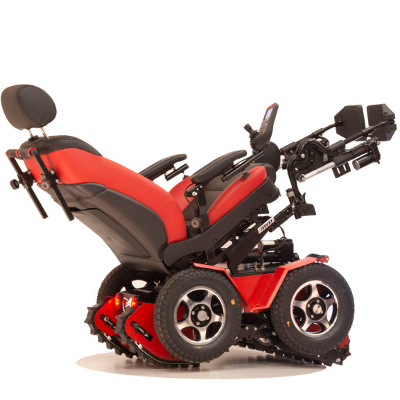 Кресло-коляска вездеход ступенькоход Caterwil GTS 4WD Lux - фото №4