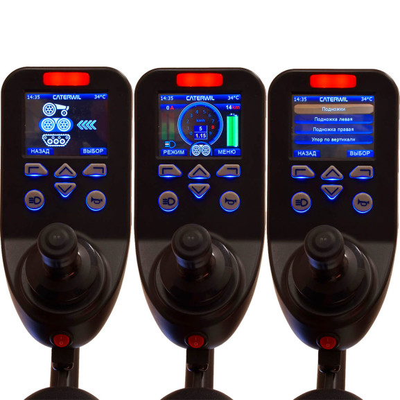 Кресло-коляска вездеход ступенькоход Caterwil GTS 4WD Lux - фото №6