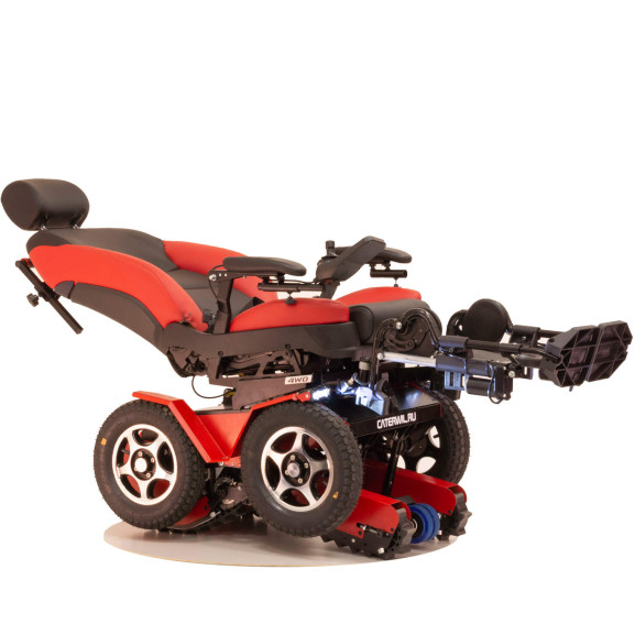 Кресло-коляска вездеход ступенькоход Caterwil GTS 4WD Lux - фото №5