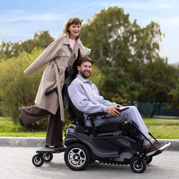 Кресло-коляска ступенькоход Caterwil GTS5 - фото №24