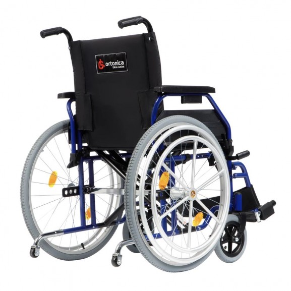Инвалидная коляска для управления одной рукой Ortonica Base 180 H - фото №5