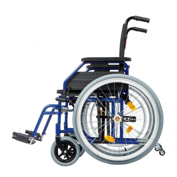 Инвалидная коляска для управления одной рукой Ortonica Base 180 H - фото №6