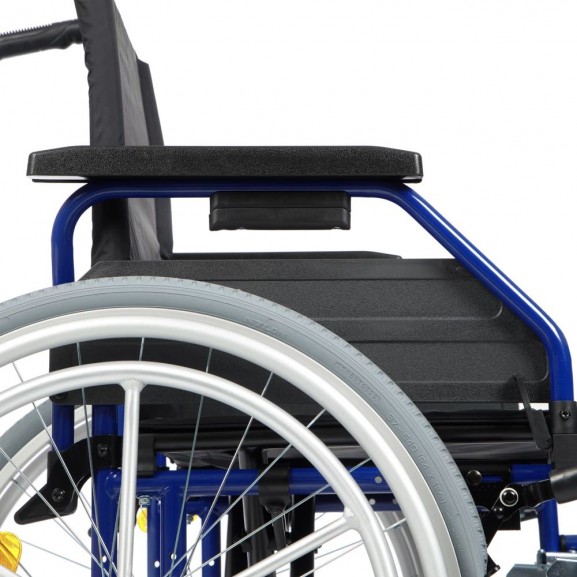 Инвалидная коляска для управления одной рукой Ortonica Base 180 H - фото №8