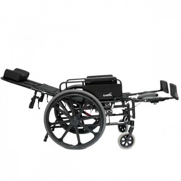 Функциональная кресло-коляска с откидной спинкой Karma Medical Ergo 504 - фото №2