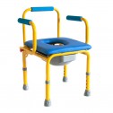 Стул-кресло с санитарным оснащением Мега-Оптим Fs 813 (размер S)