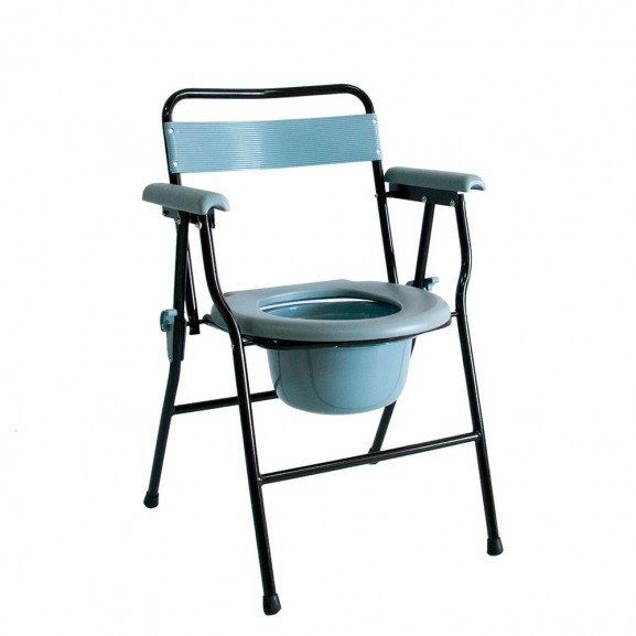 Кресло-стул с санитарным оснащением Мега-Оптим Hmp-460
