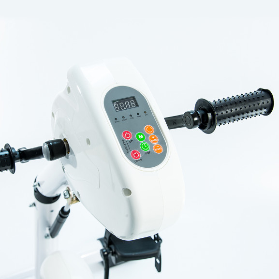 Велотренажер педальный двухмоторный Мега-Оптим HSM-20CE - фото №2