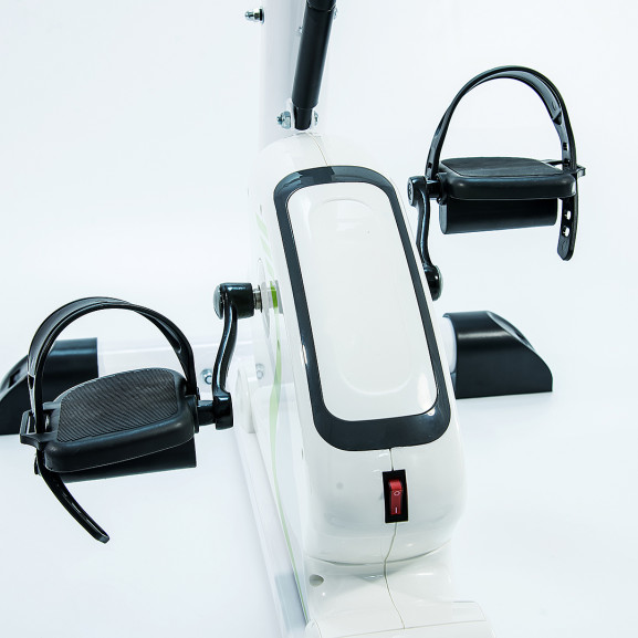 Велотренажер педальный двухмоторный Мега-Оптим HSM-20CE - фото №6