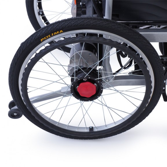 Инвалидная коляска с электроприводом MET COMFORT 21 16237 - фото №4