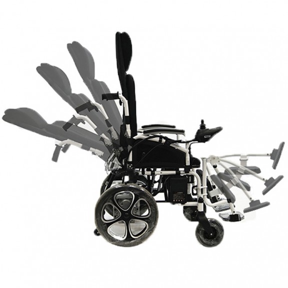Инвалидная коляска с электроприводом MET COMFORT 85 16238 - фото №6