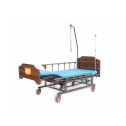 Кровать медицинская механическая с управлением слева MET REMEKS - фото №3