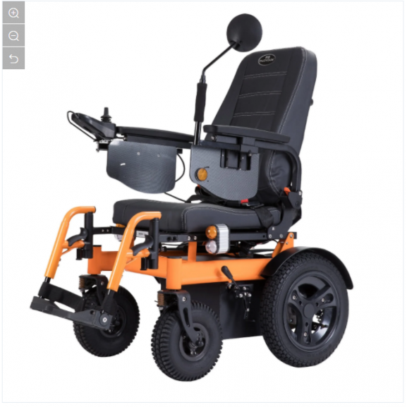 Инвалидная коляска с электроприводом MET ALLROAD C21+ 17296 - фото №3