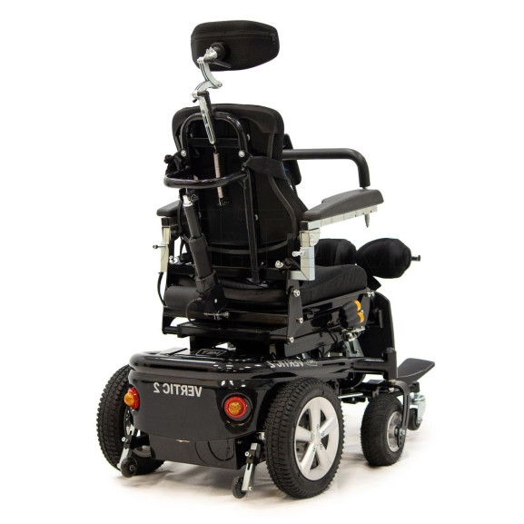 Кресло-коляска электрическая с вертикализатором и наклоном спинки MET VERTIC 2 - фото №5