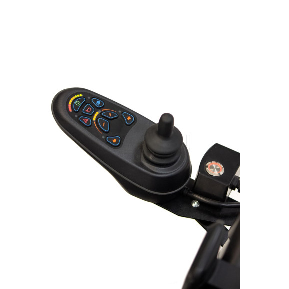 Кресло-коляска электрическая с вертикализатором и наклоном спинки MET VERTIC 2 - фото №7