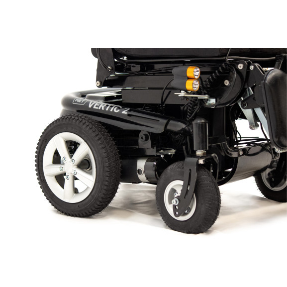 Кресло-коляска электрическая с вертикализатором и наклоном спинки MET VERTIC 2 - фото №9