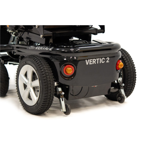 Кресло-коляска электрическая с вертикализатором и наклоном спинки MET VERTIC 2 - фото №10