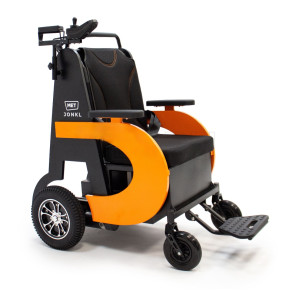 Кресло-коляска с электроприводом, управляемая сопровождающим лицом MET JONKL