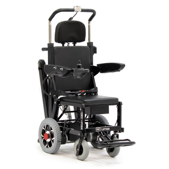 Кресло-коляска с электроприводом с лестничным подъемником MET LIFTER 2