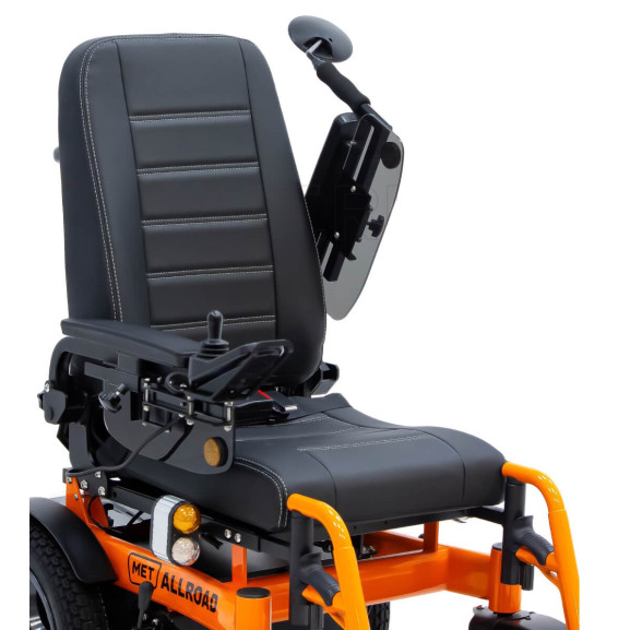 Кресло-коляска с электроприводом MET ALLROAD C21+ - фото №2