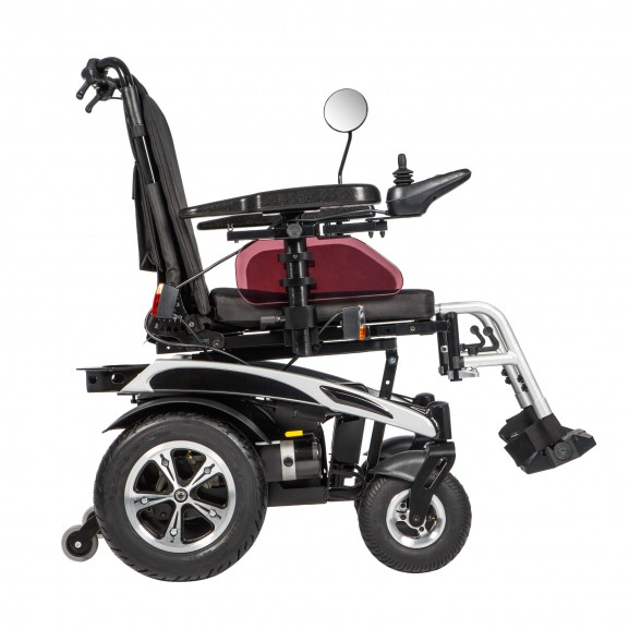 Кресло-коляска инвалидная с электроприводом и зеркалом заднего вида Ortonica Pulse 340 - фото №1