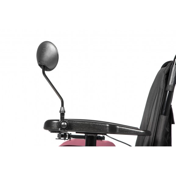 Кресло-коляска инвалидная с электроприводом и зеркалом заднего вида Ortonica Pulse 340 - фото №6