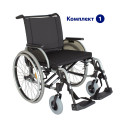 Кресло-коляска инвалидная с ручным приводом Otto Bock Старт XXL - фото №1