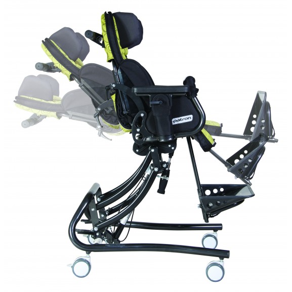 Кресло коляска для детей инвалидов Patron Froggo на раме хай лоу Denver Frg101* NEW - фото №8