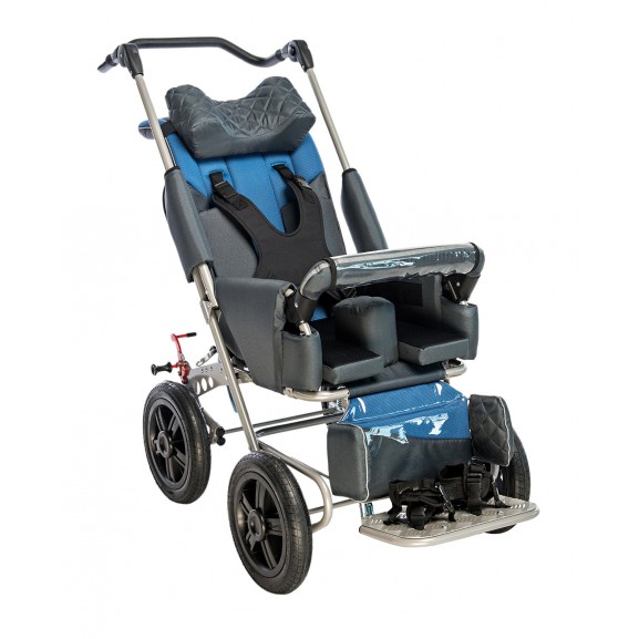 Детская инвалидная прогулочная коляска для детей с ДЦП Akcesmed Рейсер RCR - фото №4