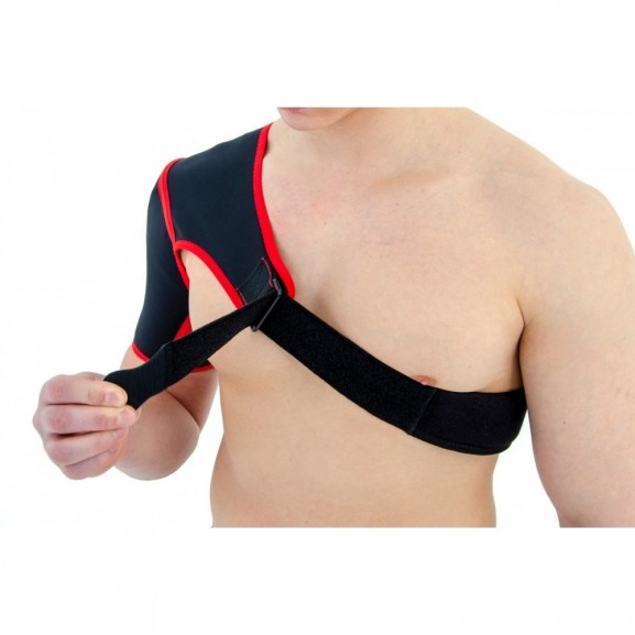 Спортивный ортез на плечевой сустав с силиконовым пелотом Reh4Mat Am-bx-03 - фото №4