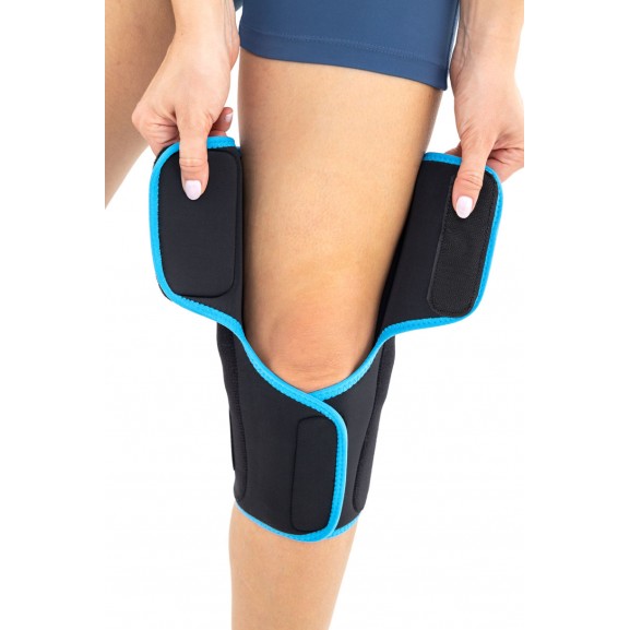 Открытый ортез коленного сустава с нерегулируемыми боковыми шинами Reh4Mat Am-osk-o/1 - фото №4