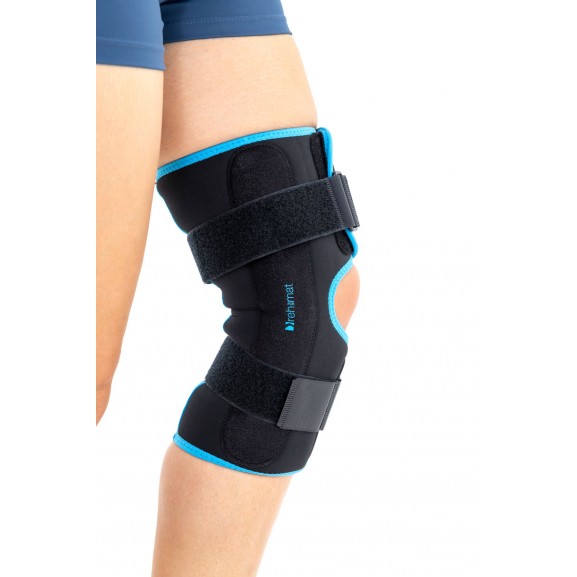 Открытый ортез коленного сустава с нерегулируемыми боковыми шинами Reh4Mat Am-osk-o/1 - фото №7