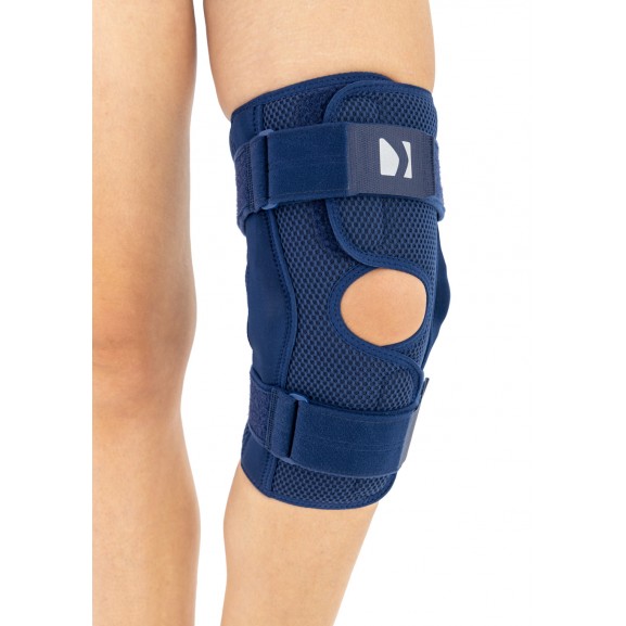 Открытый ортез коленного сустава с регулировкой подвижности с шагом 15° и закрытым шарниром Reh4Mat Am-osk-o/1r - фото №1