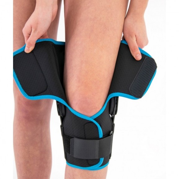 Открытый ортез коленного сустава с полицентрическими нерегулируемыми шинами Reh4Mat Am-osk-o/2 - фото №3