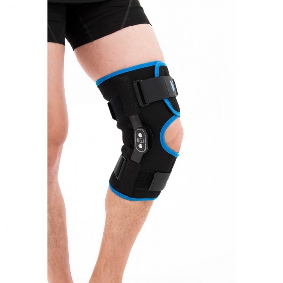 Открытый ортез коленного сустава с полицентрическими нерегулируемыми шинами Reh4Mat Am-osk-o/2 - фото №1
