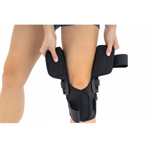 Открытый ортез коленного сустава с регулировкой подвижности 2R Reh4Mat AM-OSK-O/2R - фото №7