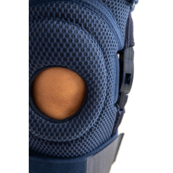 Закрытый ортез коленного сустава с регулировкой подвижности с шагом 15° и закрытым шарниром Reh4Mat Am-osk-z/1r - фото №8