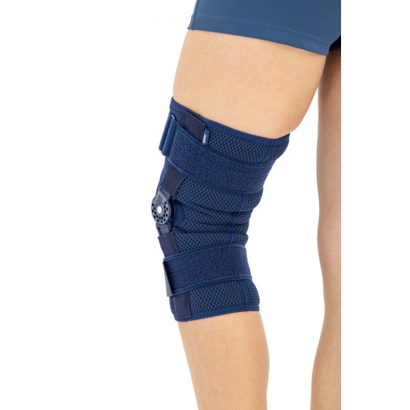 Закрытый ортез коленного сустава с регулировкой подвижности с шагом 15° и закрытым шарниром Reh4Mat Am-osk-z/1r - фото №3