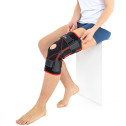Ортез коленного сустава с эластичными шинами и перекрестными ремнями Reh4Mat Act Am-osk-z/s-a - фото №1
