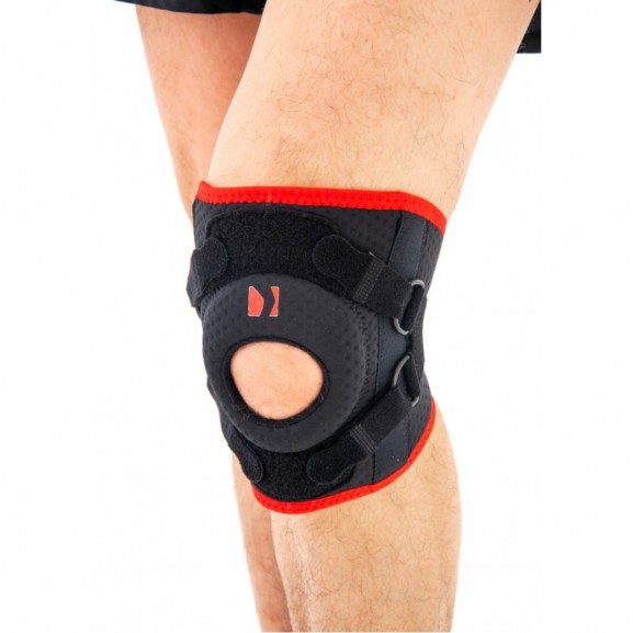 Короткий ортез коленного сустава стабилизирующий коленную чашечку Reh4Mat AM-OSK-Z - фото №2