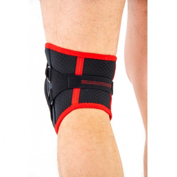 Короткий ортез коленного сустава стабилизирующий коленную чашечку Reh4Mat AM-OSK-Z - фото №3