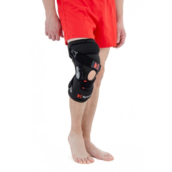 Одношинный ортез коленного сустава с динамическим спиральным ремнем Reh4mat AM-OSK-ZJ/3 SPEEDERO - фото №4