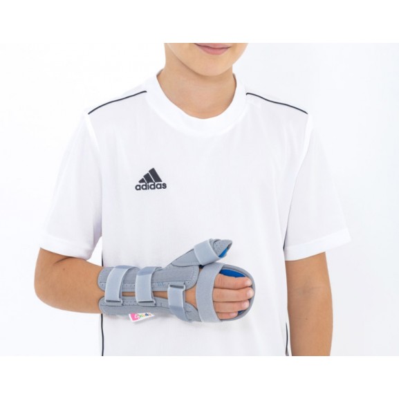 Детский длинный ортез руки и предплечья со стабилизатором большого пальца Reh4Mat AM-OSN-L-02 (детский) - фото №1