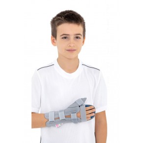 Детский длинный ортез руки и предплечья со стабилизатором первого пальца Reh4Mat AM-OSN-L-02