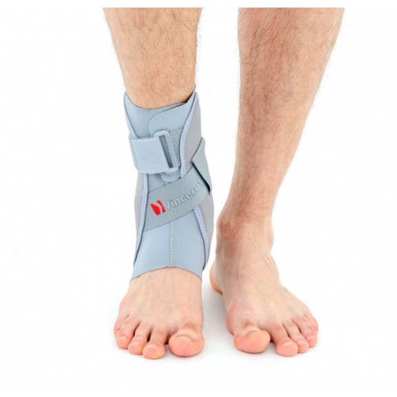 Ортез на голень с анатомическими накладками и спиральным ремнем на левую и правую ногу Reh4Mat Vincero 1 AM-SX-03 - фото №1