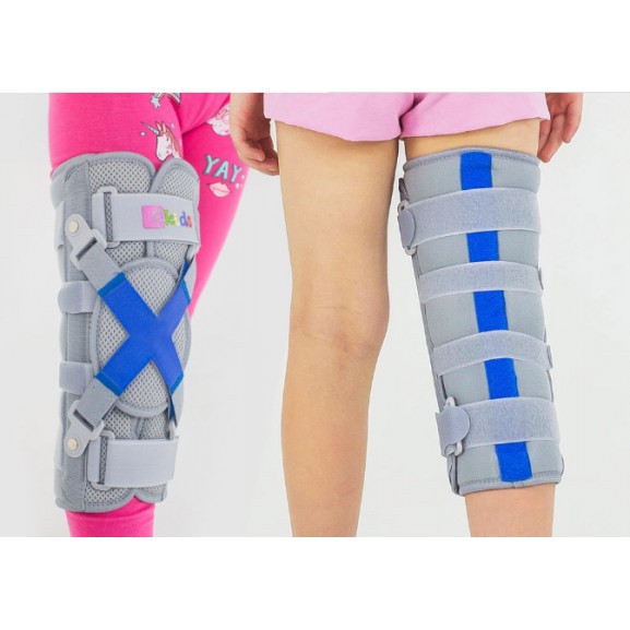 Детский коленный ортез-тутор с дополнительной защитой колена Reh4Mat AM-TUD-KD-02 (детский) - фото №8