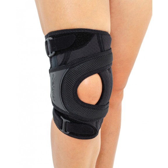 Ортез на коленный сустав фиксирующий коленную чашечку с боковой силиконовой подушечкой Reh4Mat As-kx-04 - фото №1