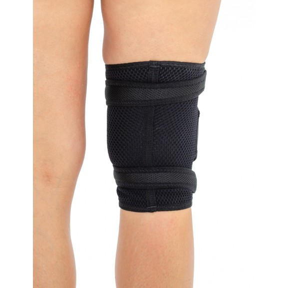 Ортез на коленный сустав фиксирующий коленную чашечку с боковой силиконовой подушечкой Reh4Mat As-kx-04 - фото №4