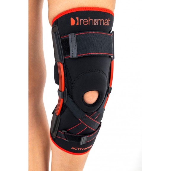 Анатомический ортез коленного сустава с эластичной шиной и усилением передней крестообразной связки Reh4Mat Reiter As-sk/a - фото №2