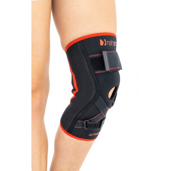 Анатомический ортез коленного сустава с ортопедическими упругими вставками и усилением передней крестообразной связки Reh4Mat As-skl/f - фото №4