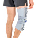 Одношинный разгружающий ортез коленного сустава с регулировкой диапазона подвижности с шагом 15° и динамичными спиральными ремнями Reh4Mat Attack 1r - фото №4